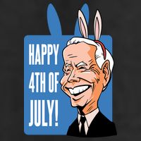 Happy 4th Of July Funny Biden Easter Bunny Parody 11oz C Handle Ceramic Mug