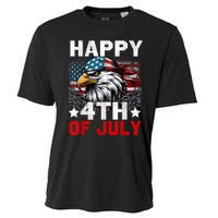 Happy 4th Of July Patriotic Apparel Cooling Performance Crew T-Shirt