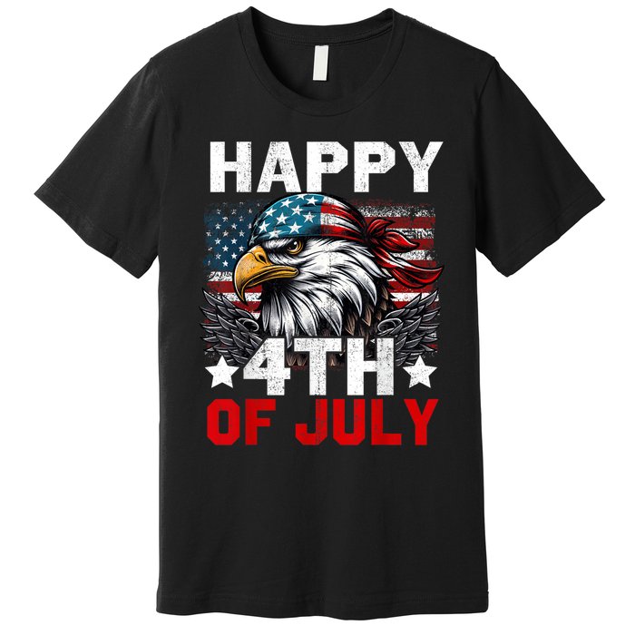 Happy 4th Of July Patriotic Apparel Premium T-Shirt