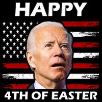 Happy 4th Of Easter Joe Biden Funny Impact Tech Backpack