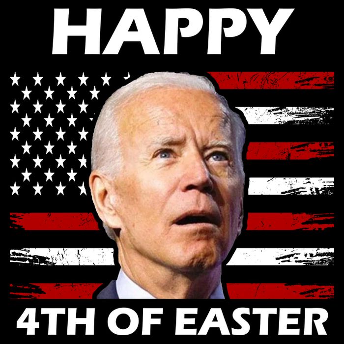 Happy 4th Of Easter Joe Biden Funny Impact Tech Backpack
