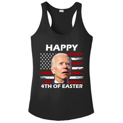 Happy 4th Of Easter Joe Biden Funny Ladies PosiCharge Competitor Racerback Tank
