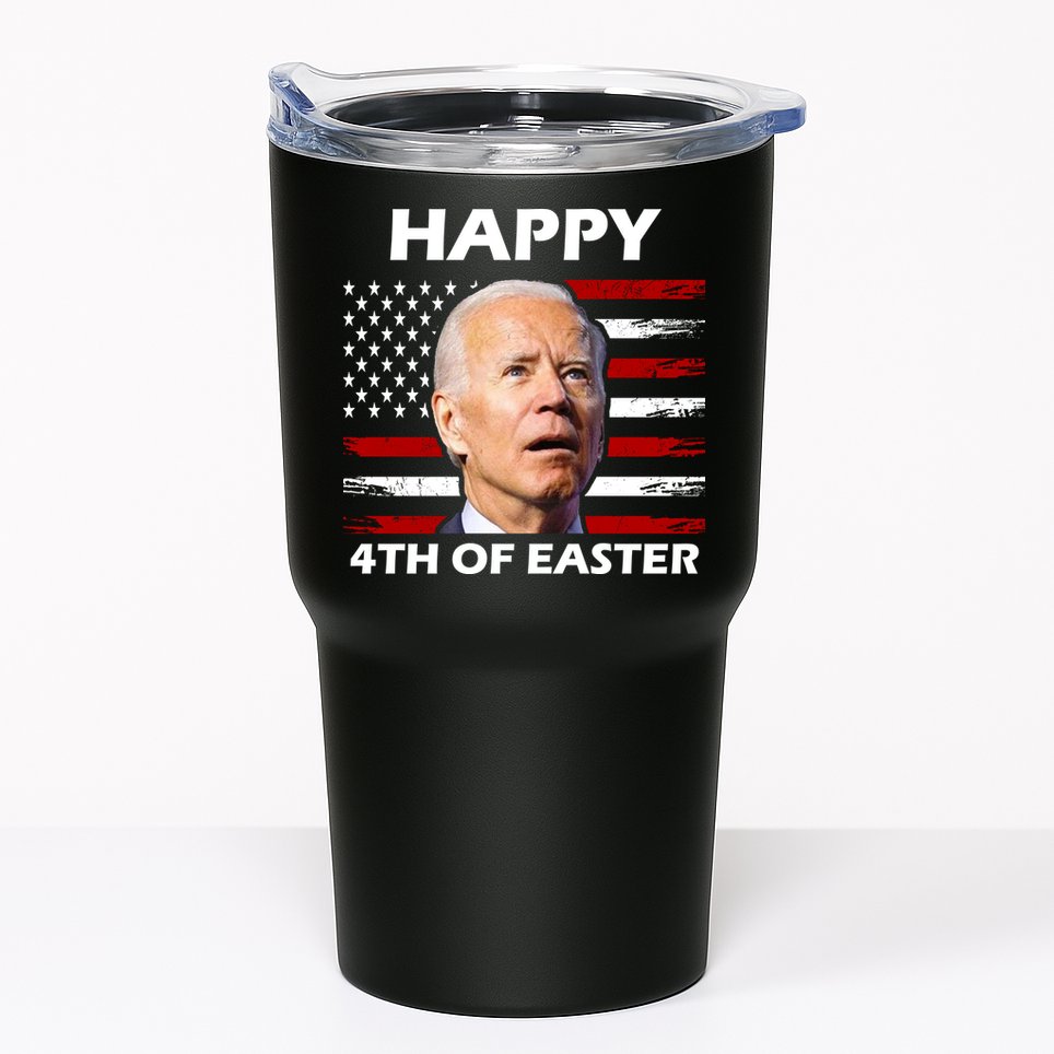 Happy 4th Of Easter Joe Biden Funny Tumbler
