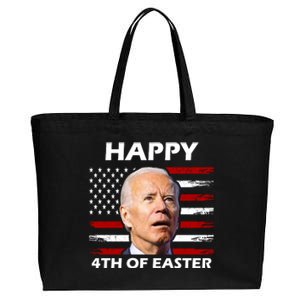 Happy 4th Of Easter Joe Biden Funny Cotton Canvas Jumbo Tote