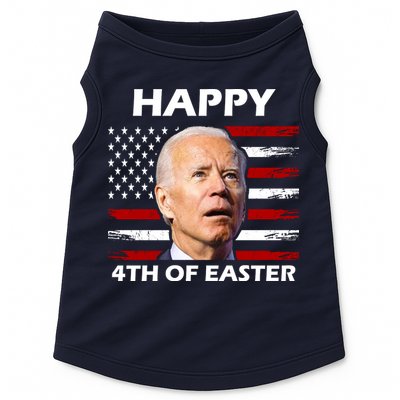 Happy 4th Of Easter Joe Biden Funny Doggie Tank