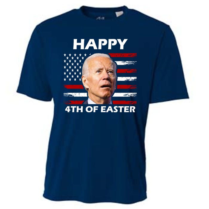 Happy 4th Of Easter Joe Biden Funny Cooling Performance Crew T-Shirt