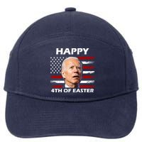 Happy 4th Of Easter Joe Biden Funny 7-Panel Snapback Hat