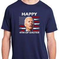 Happy 4th Of Easter Joe Biden Funny Adult ChromaSoft Performance T-Shirt