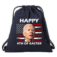 Happy 4th Of Easter Joe Biden Funny Drawstring Bag