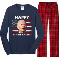 Happy 4th Of Easter Joe Biden Funny Long Sleeve Pajama Set