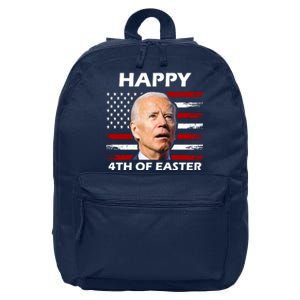 Happy 4th Of Easter Joe Biden Funny 16 in Basic Backpack