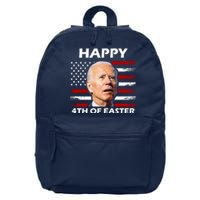 Happy 4th Of Easter Joe Biden Funny 16 in Basic Backpack