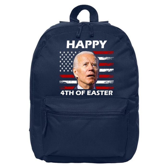 Happy 4th Of Easter Joe Biden Funny 16 in Basic Backpack