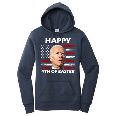 Happy 4th Of Easter Joe Biden Funny Women's Pullover Hoodie