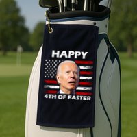 Happy 4th Of Easter Joe Biden Funny Golf Towel