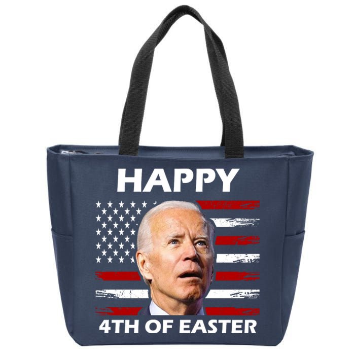 Happy 4th Of Easter Joe Biden Funny Zip Tote Bag