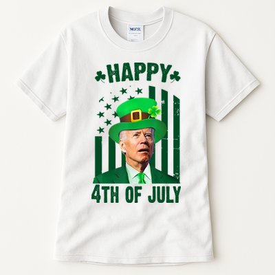 Happy 4th Of July Funny Biden St Patrick's Day Holiday Tall T-Shirt