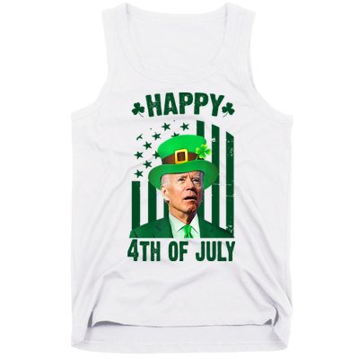 Happy 4th Of July Funny Biden St Patrick's Day Holiday Tank Top
