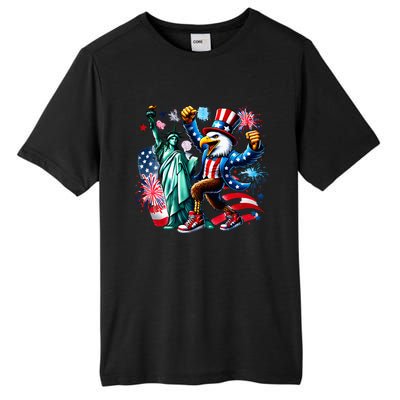 Happy 4th Of July Party Tall Fusion ChromaSoft Performance T-Shirt