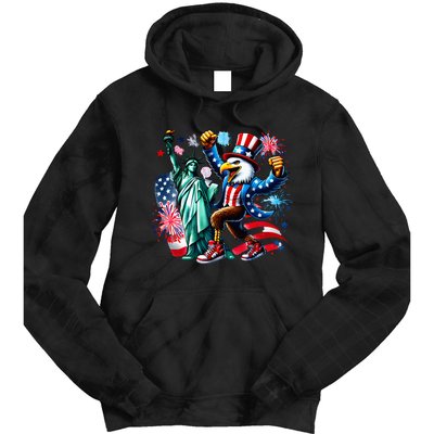 Happy 4th Of July Party Tie Dye Hoodie