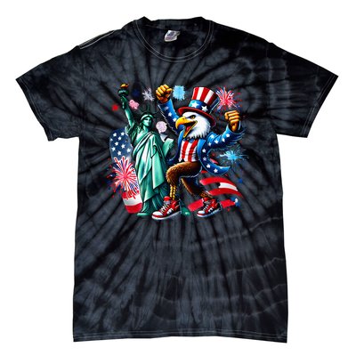 Happy 4th Of July Party Tie-Dye T-Shirt