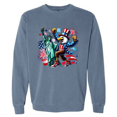 Happy 4th Of July Party Garment-Dyed Sweatshirt