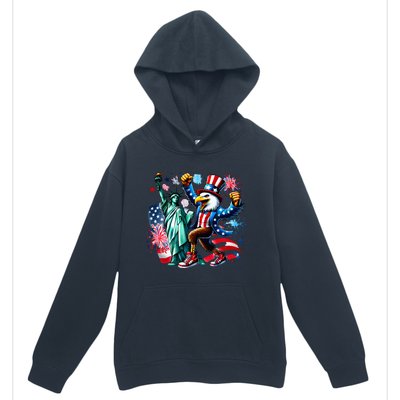 Happy 4th Of July Party Urban Pullover Hoodie