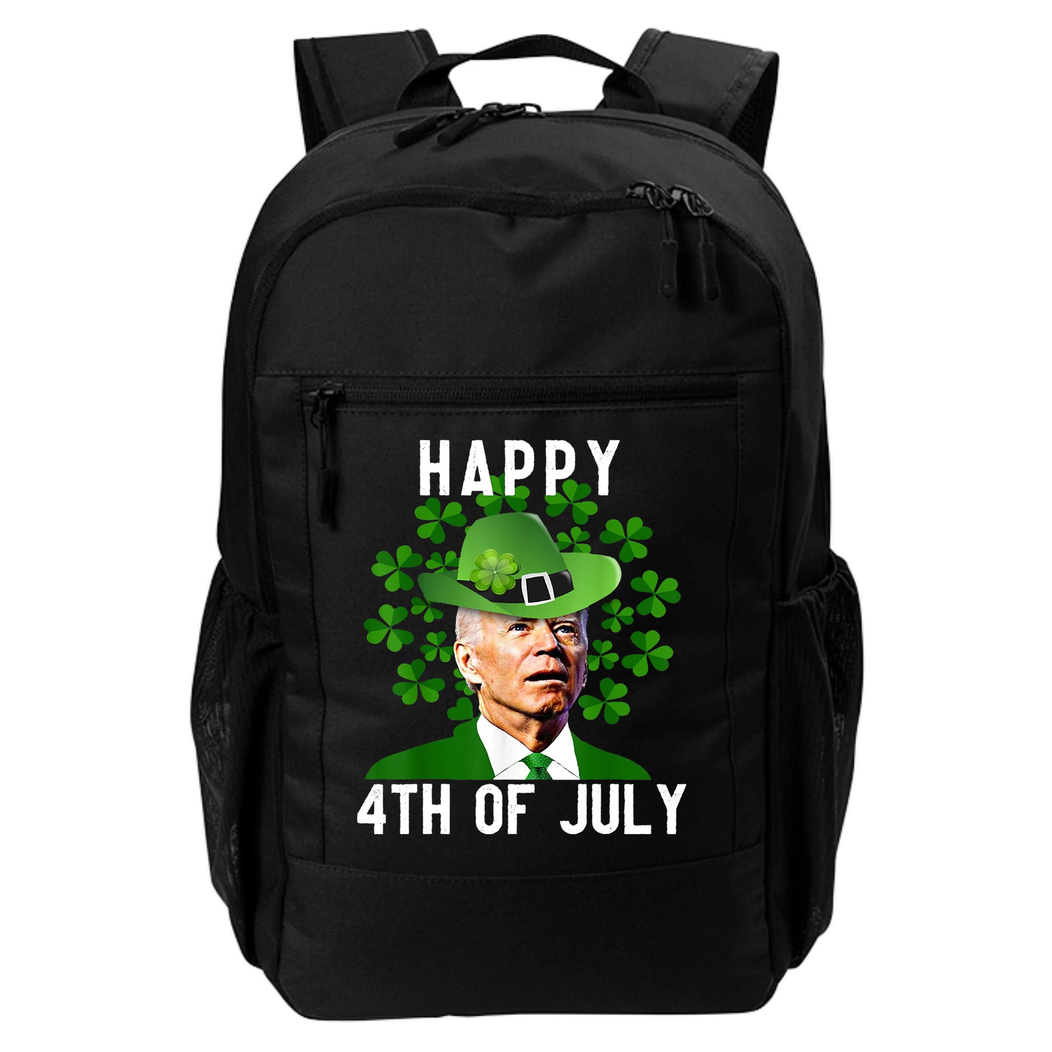 Happy 4th Of July Joe Biden St Patrick's Day Backpack