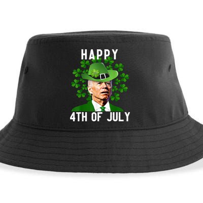 Happy 4th Of July Joe Biden St Patrick's Day Sustainable Bucket Hat