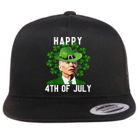 Happy 4th Of July Joe Biden St Patrick's Day Flatbill Hat