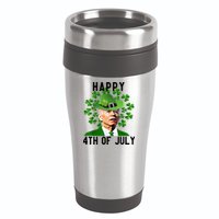 Happy 4th Of July Joe Biden St Patrick's Day 16oz Travel Tumbler
