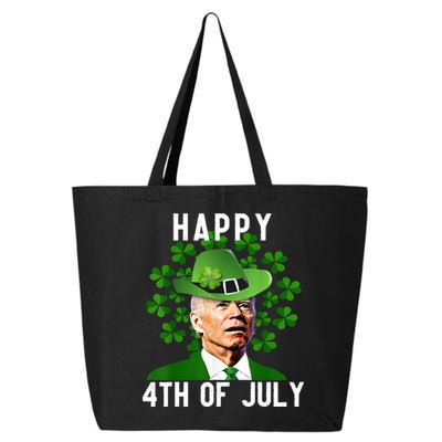 Happy 4th Of July Joe Biden St Patrick's Day 25L Jumbo Tote