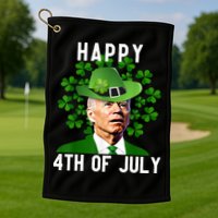 Happy 4th Of July Joe Biden St Patrick's Day Golf Towel