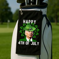 Happy 4th Of July Joe Biden St Patrick's Day Golf Towel