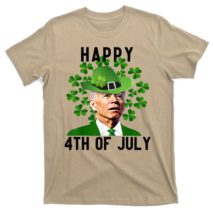 Happy 4th Of July Joe Biden St Patrick's Day T-Shirt