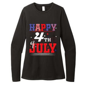 Happy 4th Of July Us Fireworks Illuminate The Sky Womens CVC Long Sleeve Shirt