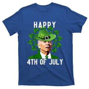 Happy 4th Of July Confused Funny Joe Biden St Patricks Day Gift T-Shirt