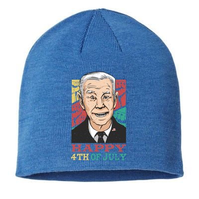 Happy 4th Of July Biden Gift Sustainable Beanie