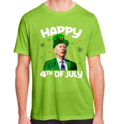 Happy 4th Of July Confused Funny Joe Biden St Patricks Day Gift Adult ChromaSoft Performance T-Shirt