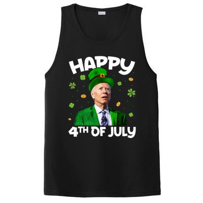 Happy 4th Of July Confused Funny Joe Biden St Patricks Day Gift PosiCharge Competitor Tank