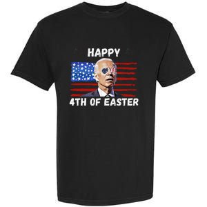 Happy 4th Of Easter Funny Biden 4th Of July Garment-Dyed Heavyweight T-Shirt