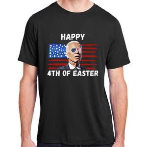 Happy 4th Of Easter Funny Biden 4th Of July Adult ChromaSoft Performance T-Shirt