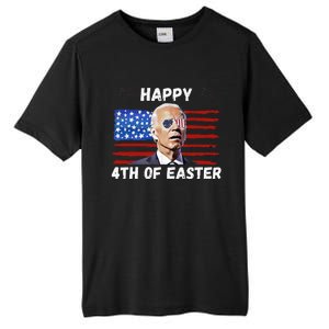 Happy 4th Of Easter Funny Biden 4th Of July Tall Fusion ChromaSoft Performance T-Shirt