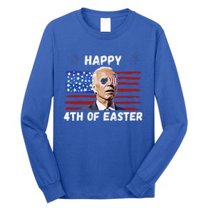 Happy 4th Of Easter Funny Biden 4th Of July Long Sleeve Shirt