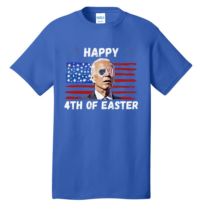 Happy 4th Of Easter Funny Biden 4th Of July Tall T-Shirt