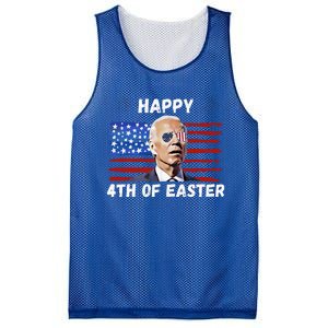 Happy 4th Of Easter Funny Biden 4th Of July Mesh Reversible Basketball Jersey Tank