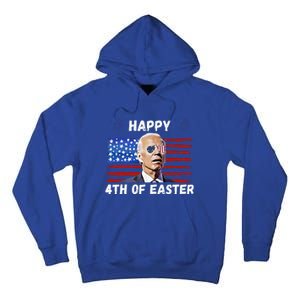 Happy 4th Of Easter Funny Biden 4th Of July Tall Hoodie