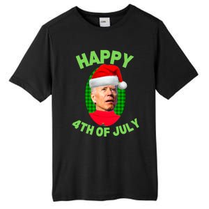 Happy 4th Of July Funny Christmas Xmas Joe Biden President Great Gift Tall Fusion ChromaSoft Performance T-Shirt