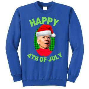 Happy 4th Of July Funny Christmas Xmas Joe Biden President Great Gift Sweatshirt