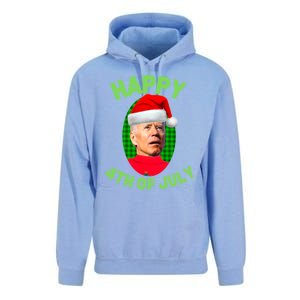 Happy 4th Of July Funny Christmas Xmas Joe Biden President Great Gift Unisex Surf Hoodie